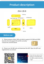 Pet GPS Tracker Dogs Cats No Monthly Fee Waterproof Smart Activity Locator