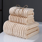 Soft and Super Absorbent Coral Fleece Towels
