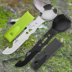 Outdoor Utensil Set with Safety Whistle for Adventurous Dining