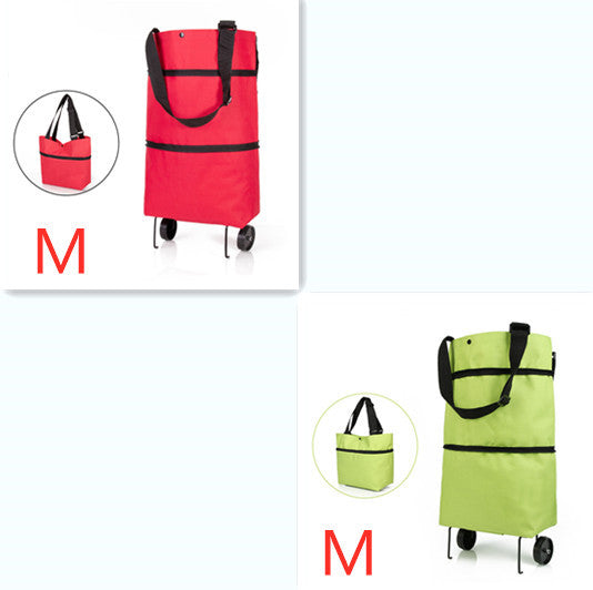 Convenient Reusable Shopping Bags on Wheels for Effortless Carrying