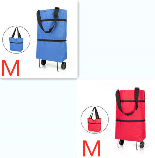 Convenient Reusable Shopping Bags on Wheels for Effortless Carrying