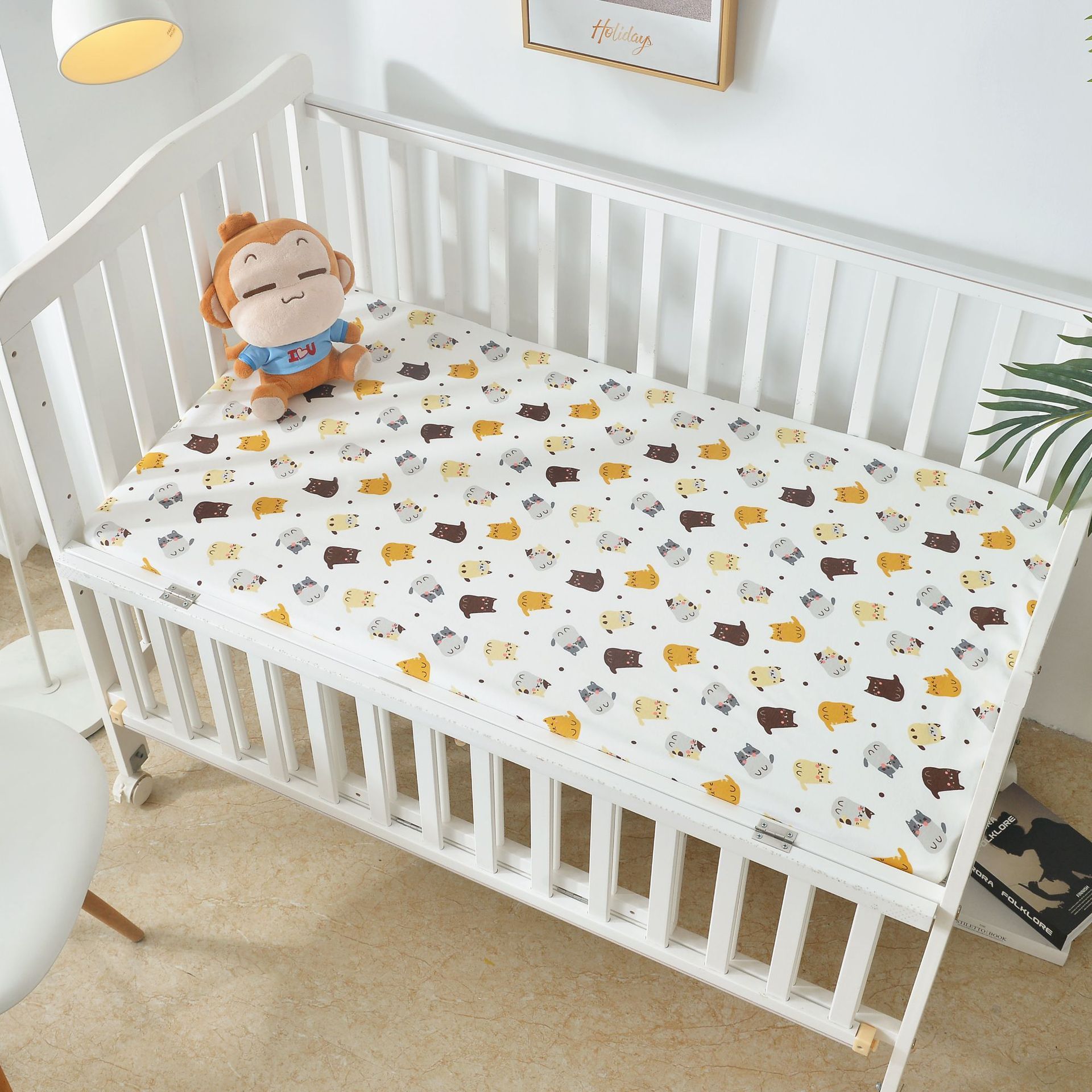 Dry Nights, Happy Baby: Waterproof Cotton Crib Sheet