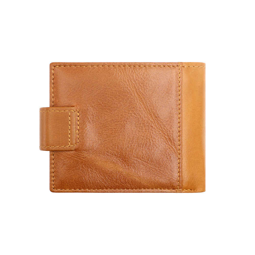 High-End Eagle Wallet: Premium First Layer Cowhide Edition
