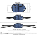 Correa para perros manos libres con almacenamiento para cada aventura