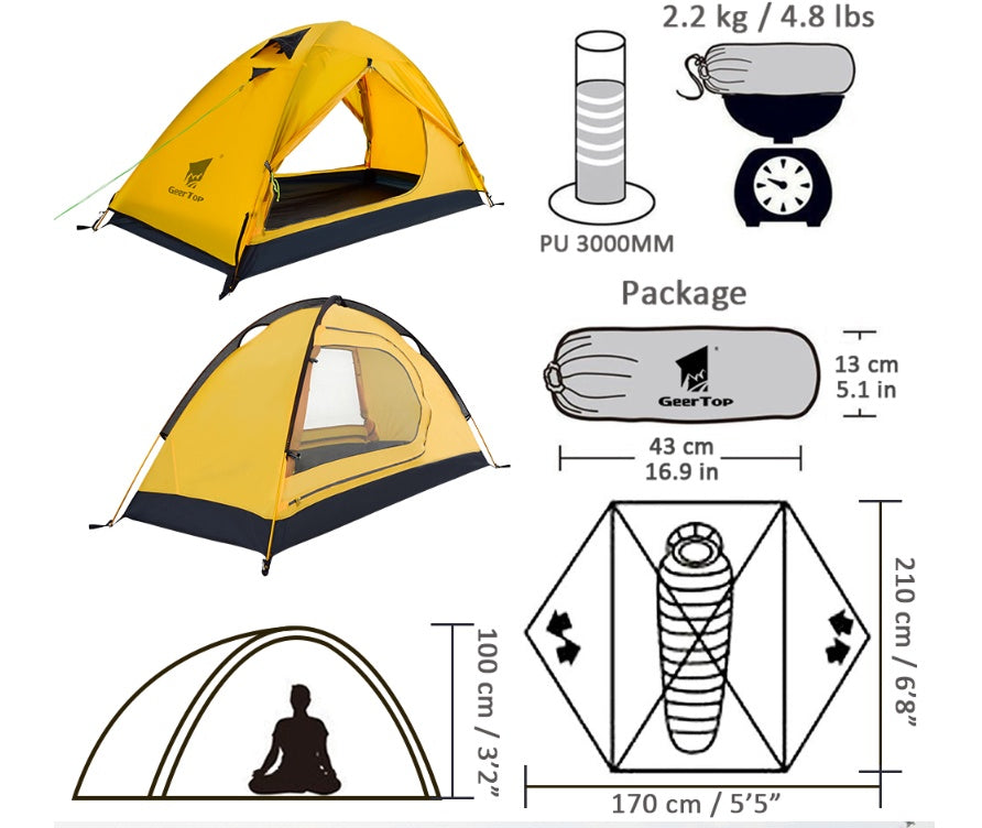 Durable Camping Tent for Romantic Picnics Under the Stars