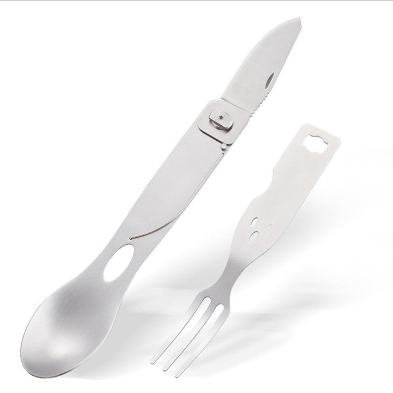 Eco-Friendly Western Food Cutlery Set – Fork, Knife, and Spoon