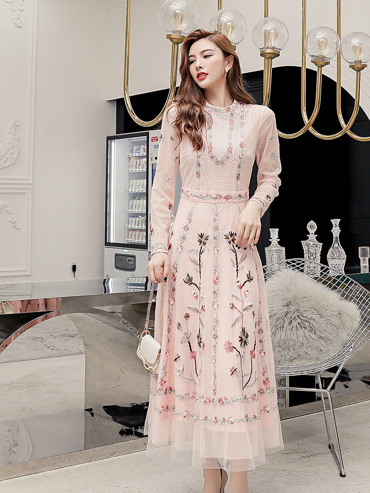 Elegant Embroidered Dress: Perfect for Every Special Occasion