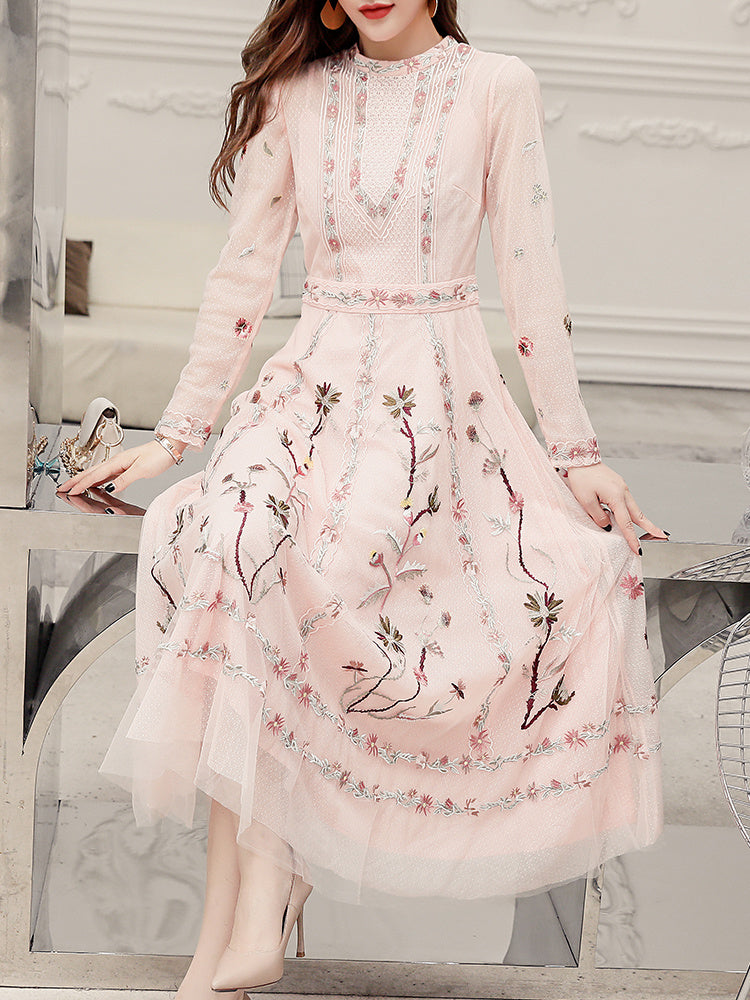 Elegant Embroidered Dress: Perfect for Every Special Occasion
