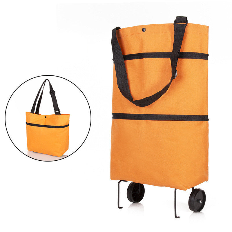 Convenient Reusable Shopping Bags on Wheels for Effortless Carrying