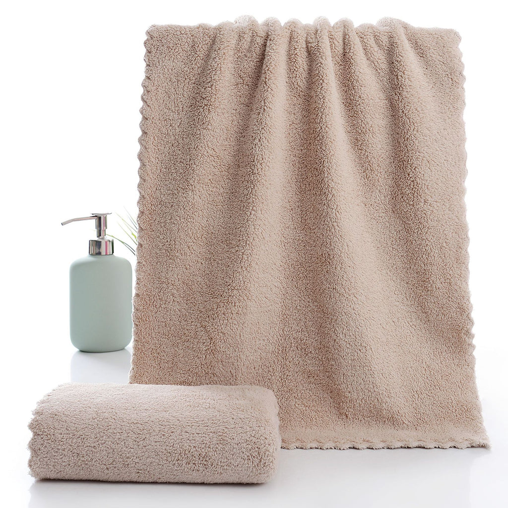 Toalla absorbente de coral para el hogar