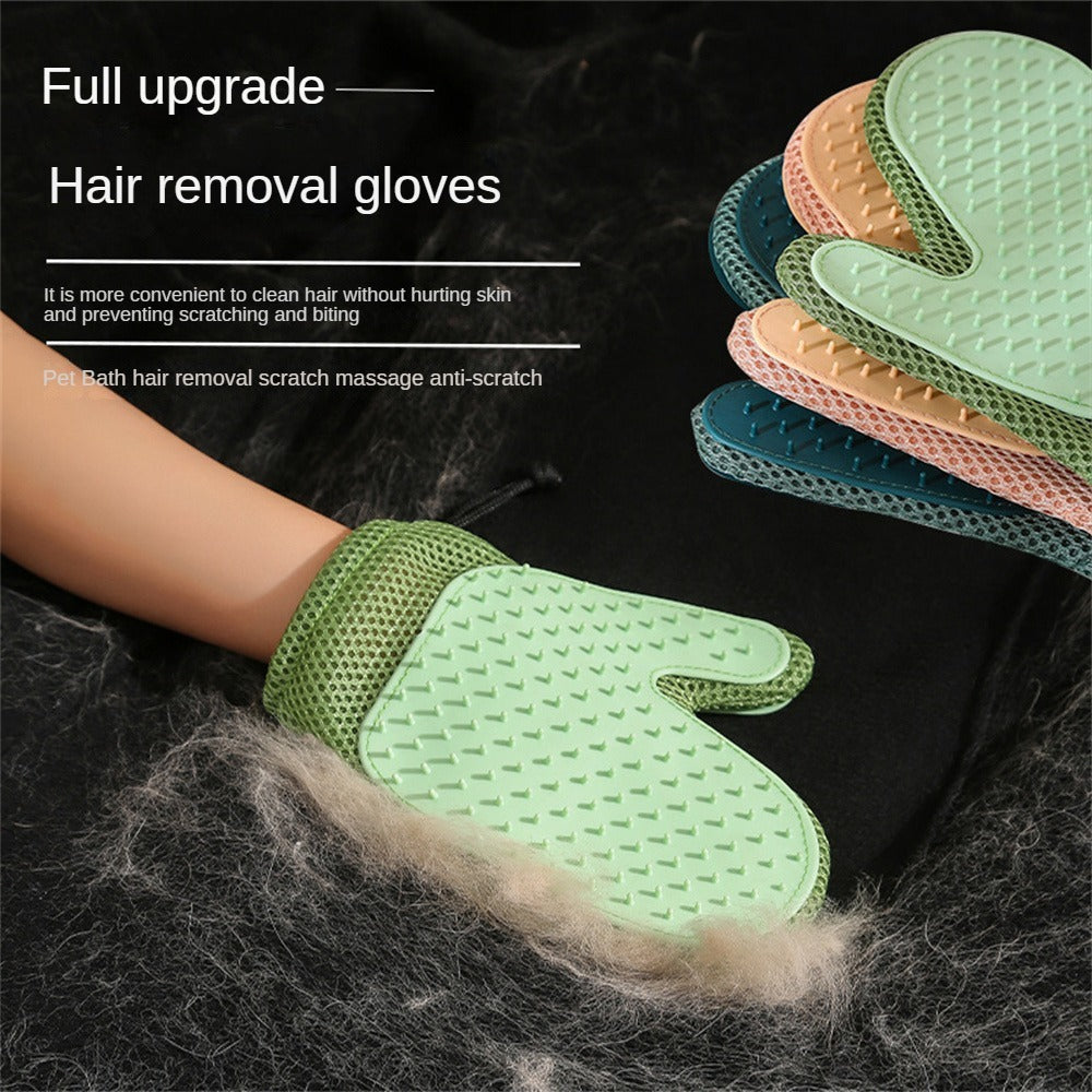 Grooming Bliss: Cat & Dog Hair Removal Glove