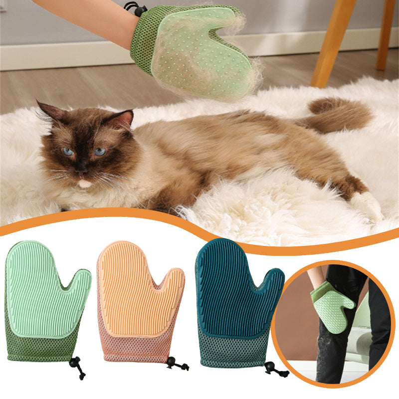 Grooming Bliss: Cat & Dog Hair Removal Glove
