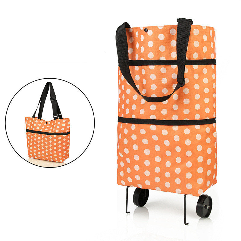 Convenient Reusable Shopping Bags on Wheels for Effortless Carrying