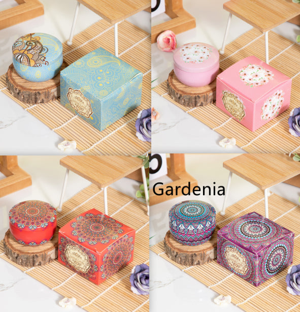 Aromatherapy Dried Petal Essential Oil Candle Home Purification Air