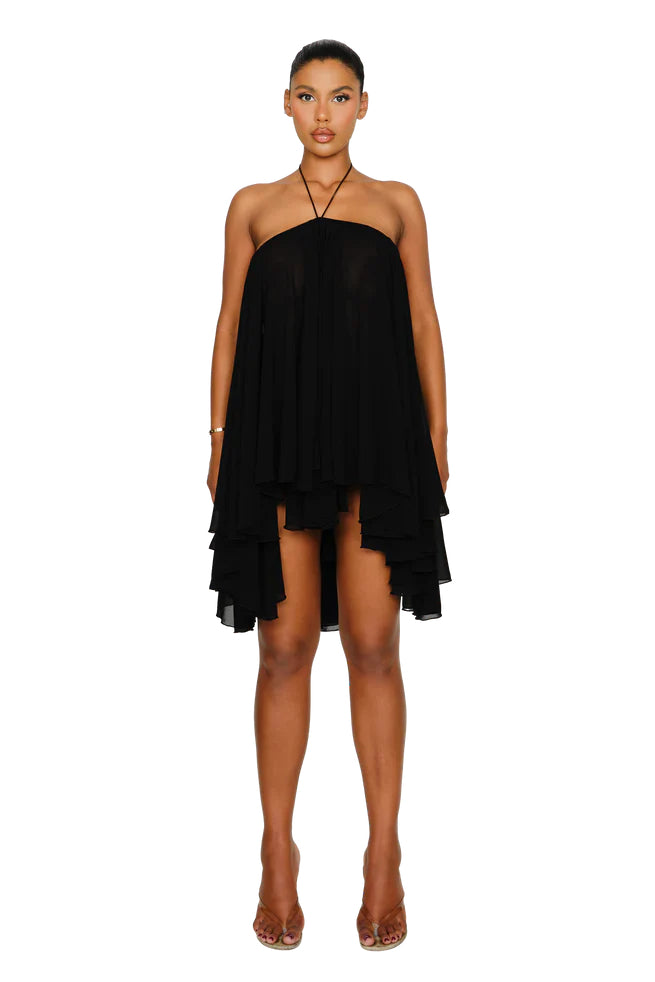 Elegant One-Shoulder Midi Dress – The New Fashion Statement