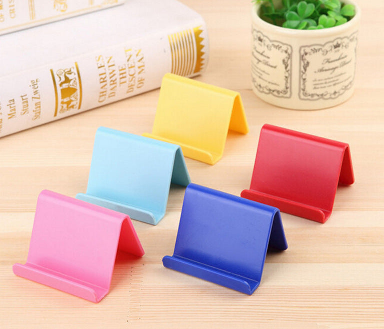 Versatile Business Card and Phone Holder for Easy Viewing