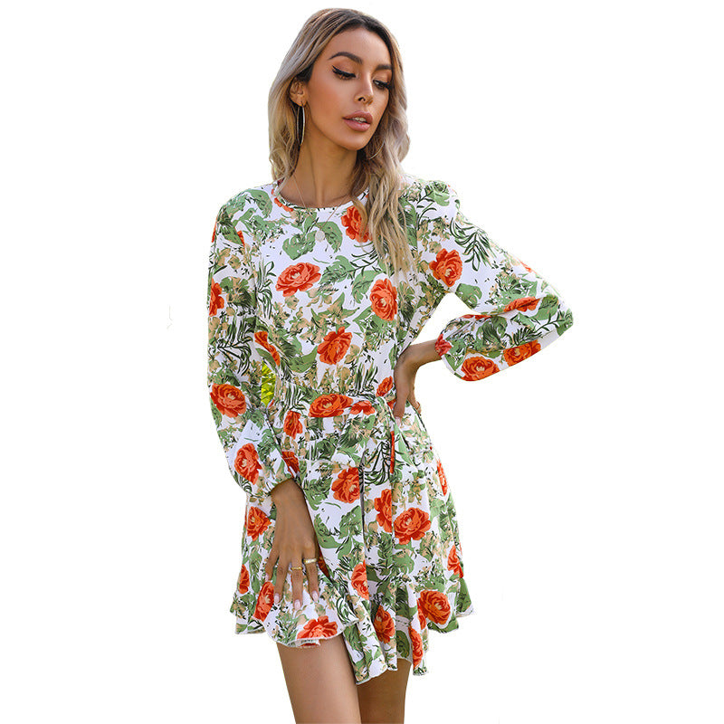 Moody Floral Long Sleeve Dress: Your Perfect Laced Winter Look