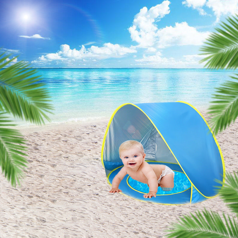 Cozy Beach Tent for Happy Hours with Kids