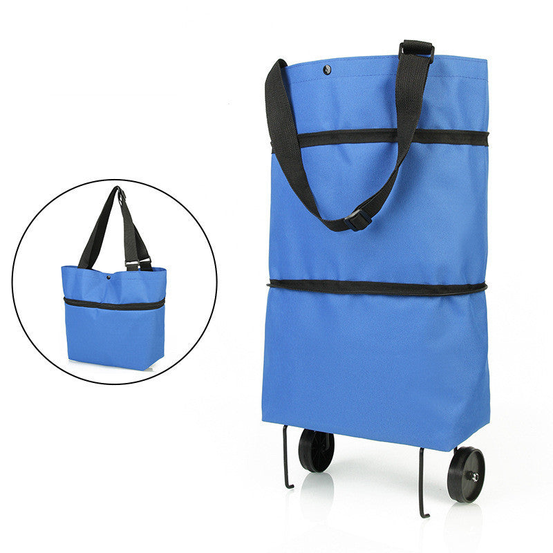 Convenient Reusable Shopping Bags on Wheels for Effortless Carrying