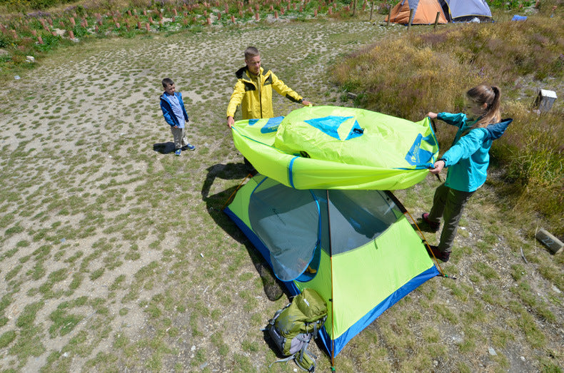 Sturdy Double Camping Tent – Perfect for Adventure Lovers