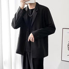 轻松休闲风：时尚宽松男士夹克