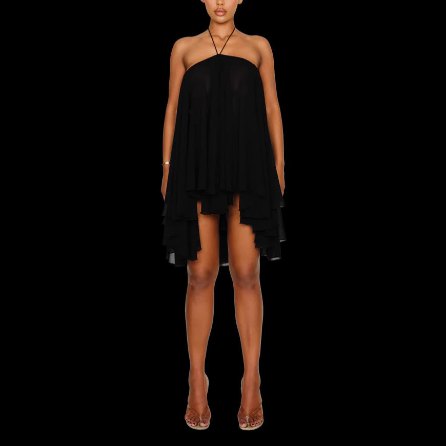 Elegant One-Shoulder Midi Dress – The New Fashion Statement