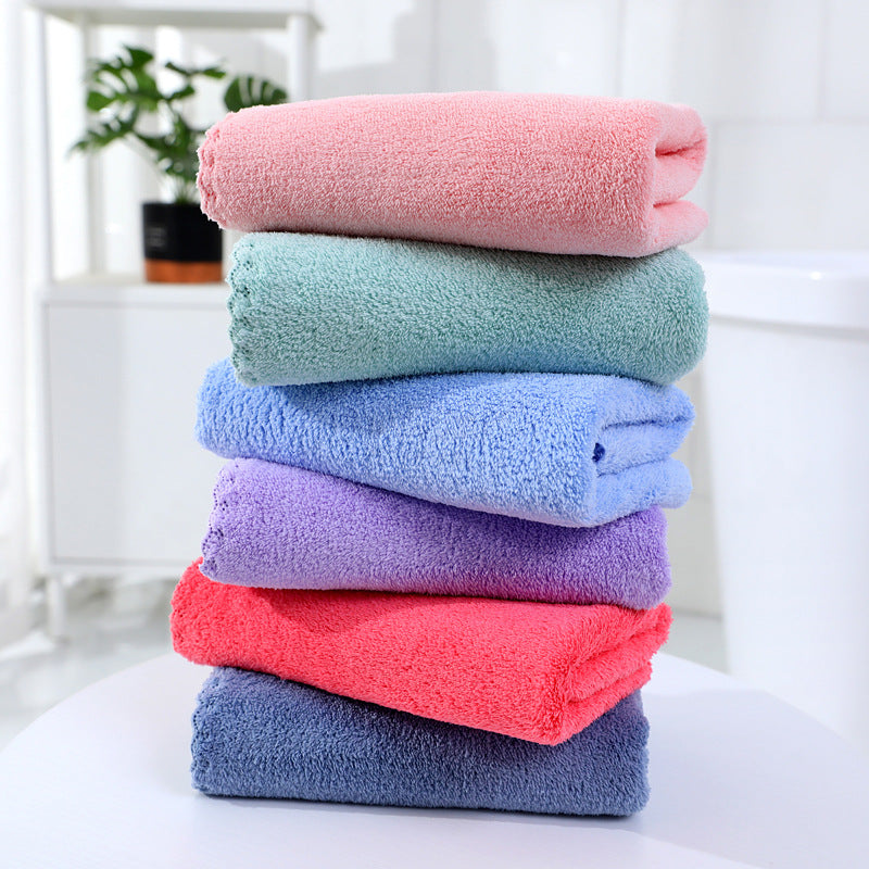 Toalla absorbente de coral para el hogar