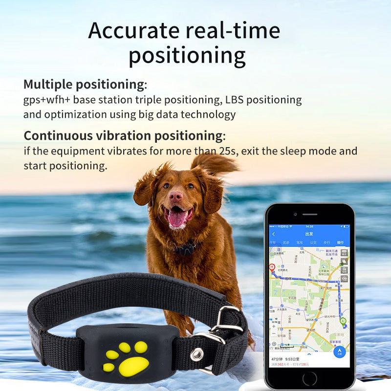 Adventure Ready! Waterproof GPS Pet Tracker for Worry-Free Walks