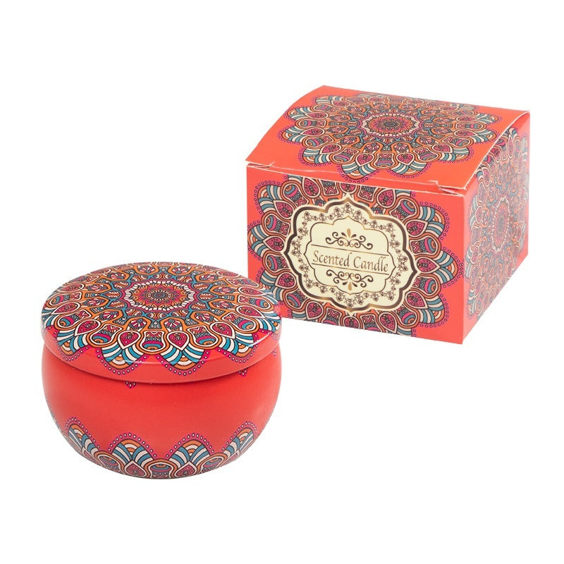 Aromatherapy Dried Petal Essential Oil Candle Home Purification Air