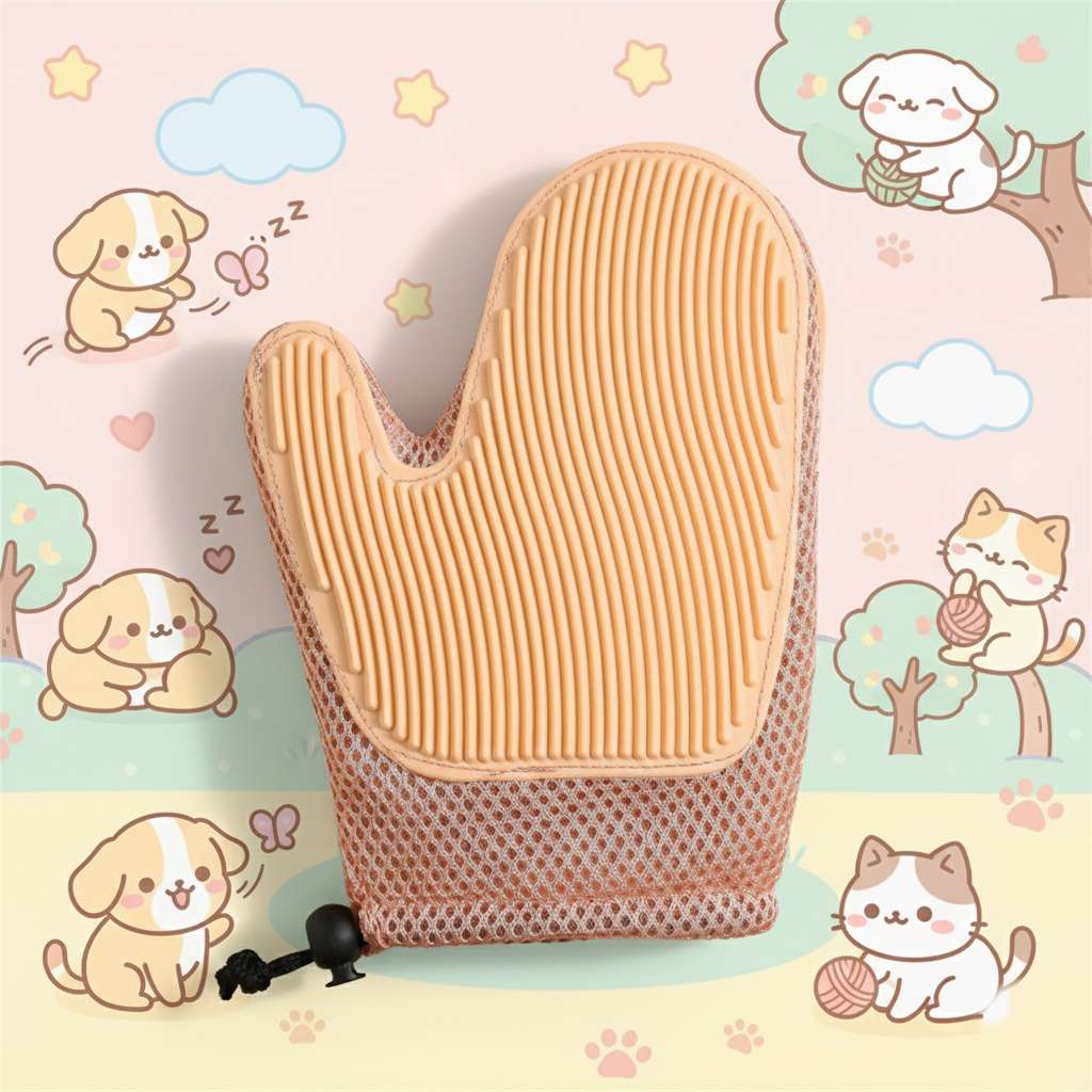 Grooming Bliss: Cat & Dog Hair Removal Glove