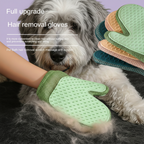 Grooming Bliss: Guante para quitar el pelo de perros y gatos