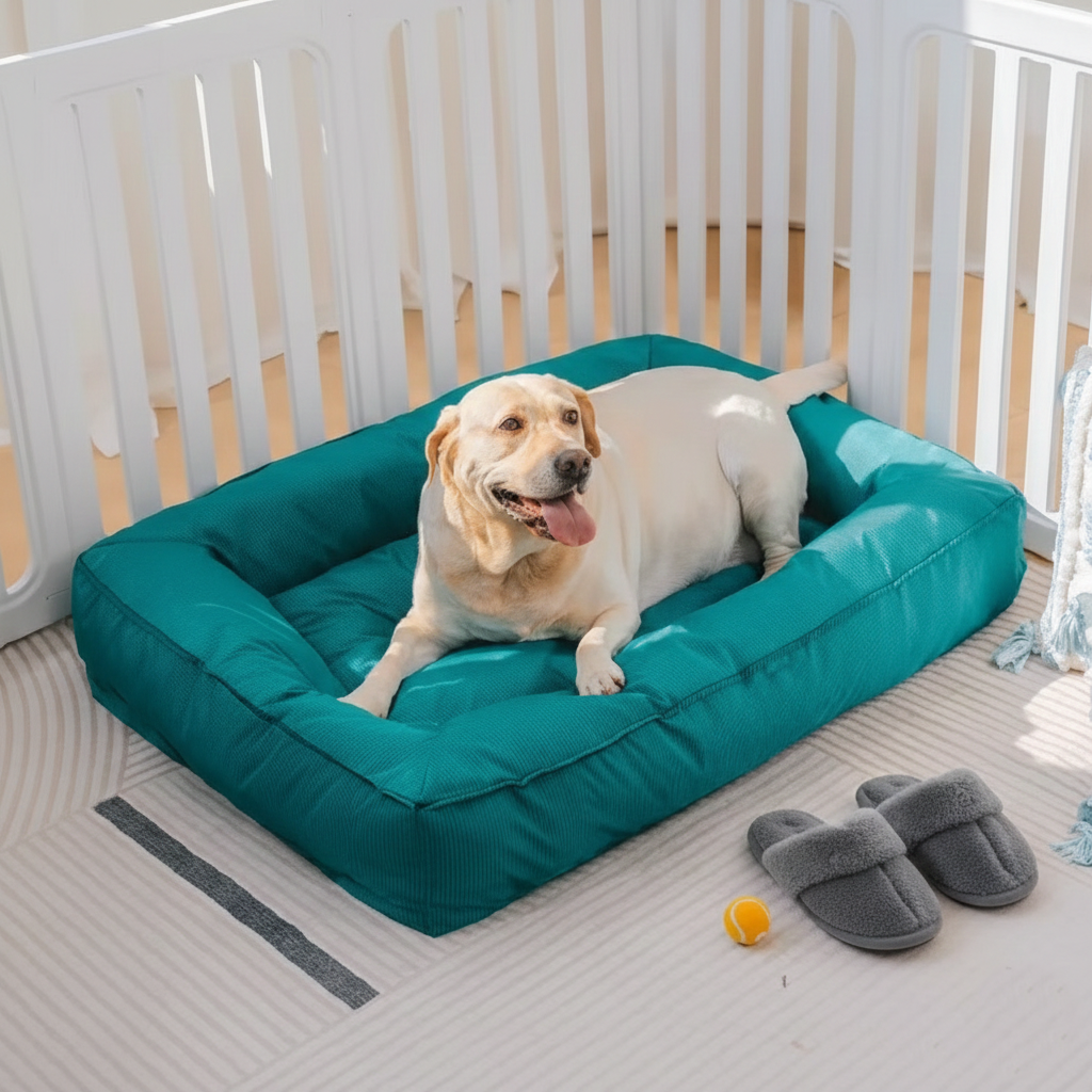 Premium Orthopedic Dog Bed | Waterproof Surround Support