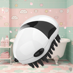 Diversión sin pelo: Cepillo de baño y guantes para el cuidado de mascotas