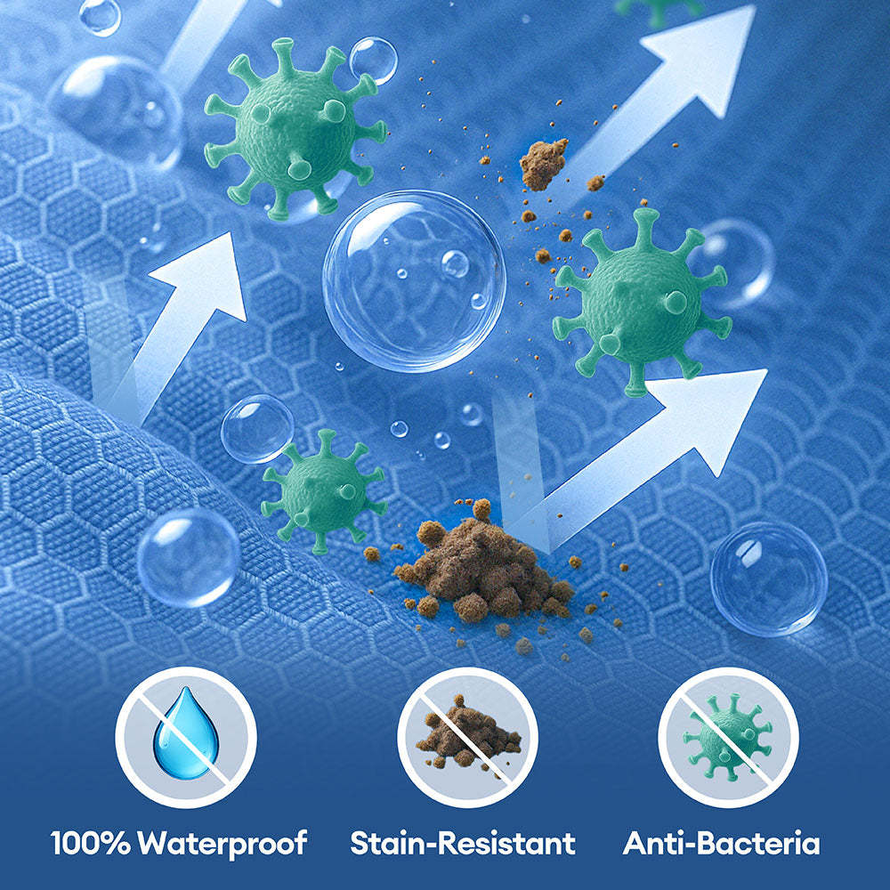 Premium Orthopedic Dog Bed | Waterproof Surround Support