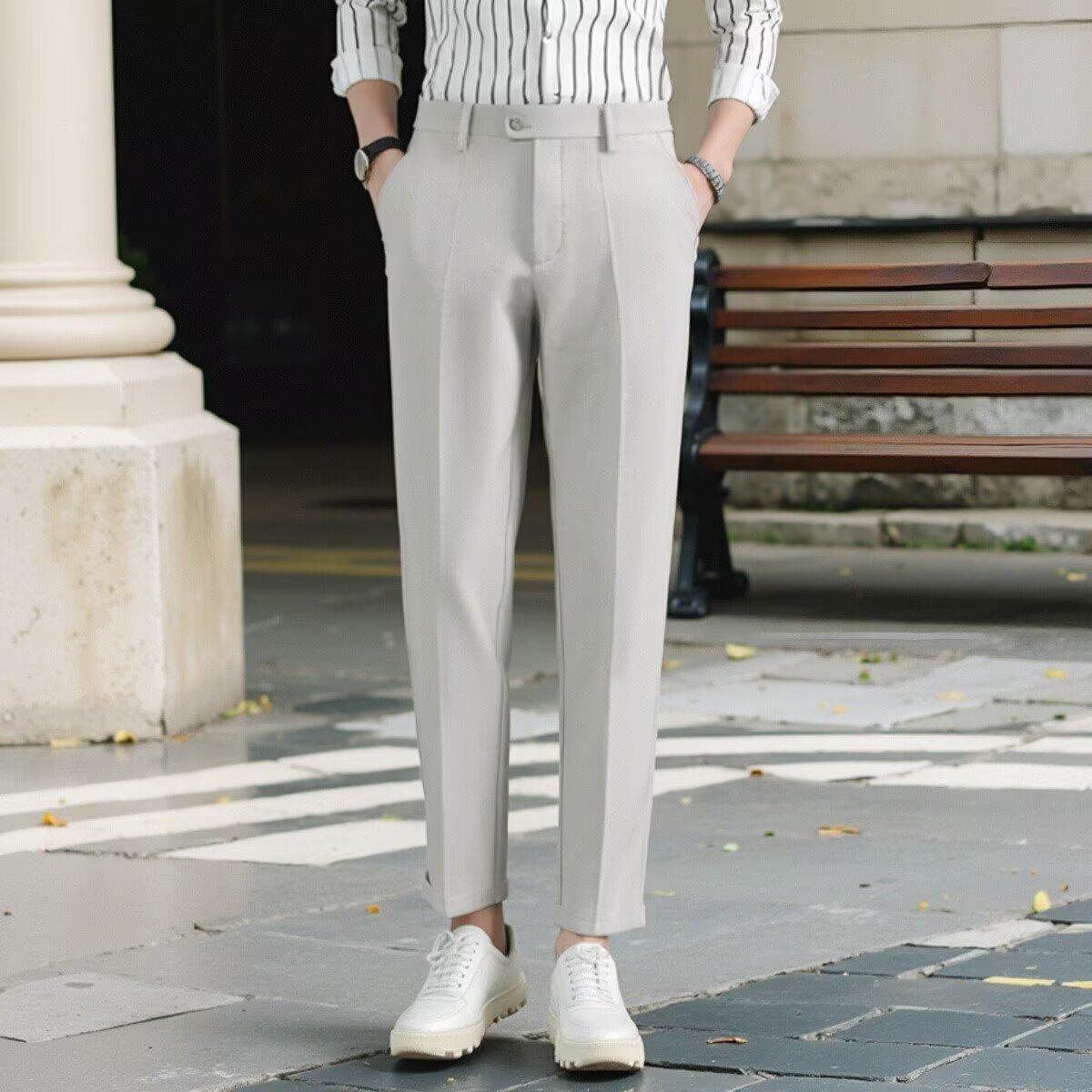 Versatile Casual Suit Pants for Effortless Elegance