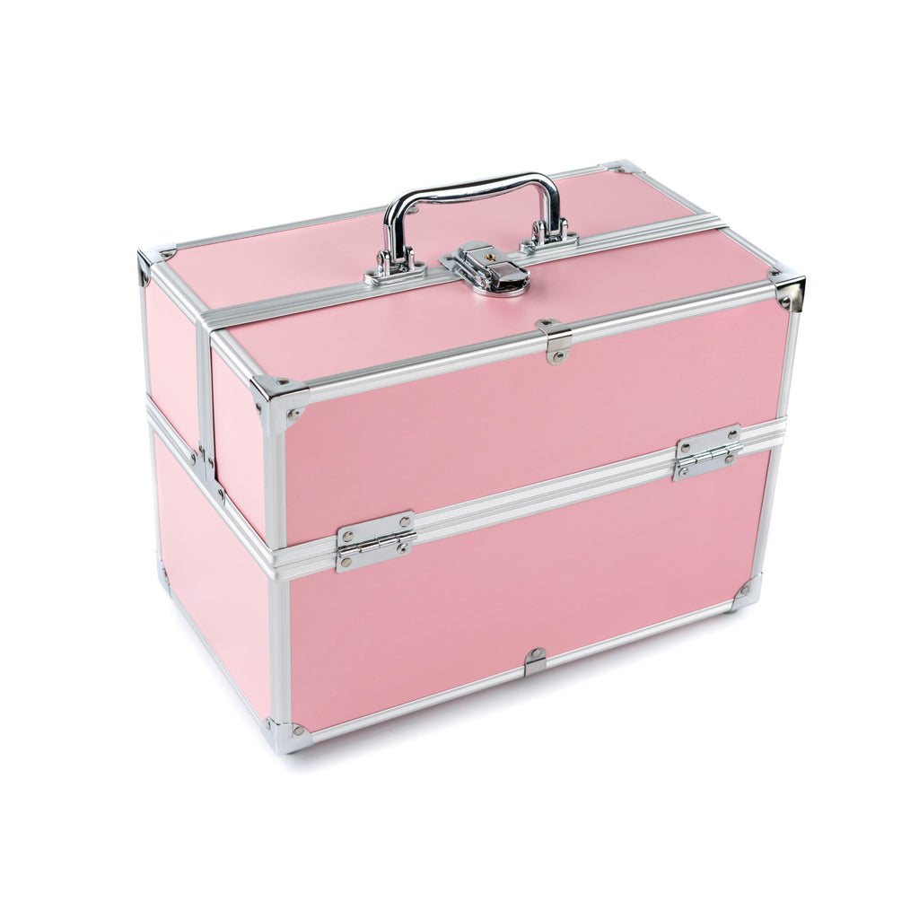 Ultimate Beauty Organizer: Three-Layer Large Capacity Cosmetic Case