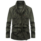 宽松棉质工装衬衫：兼具时尚与舒适