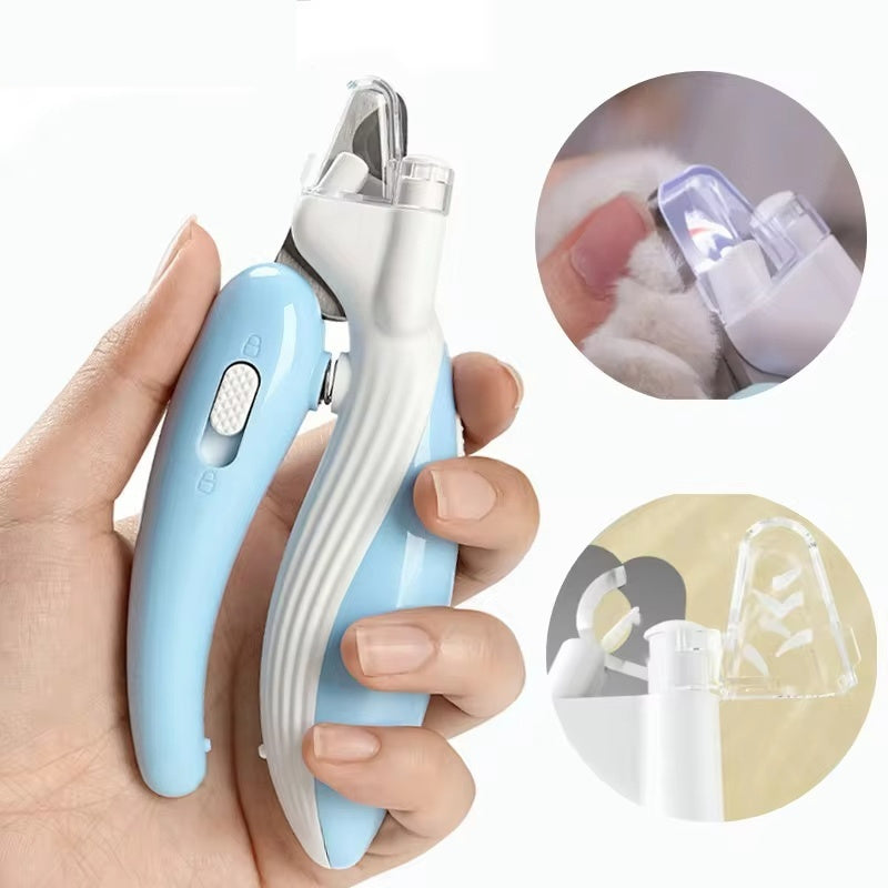 Brighten Up Pet Grooming: LED Nail Clippers for Dogs and Cats