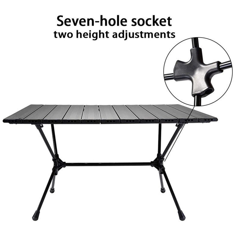 Portable Folding Table – Perfect for Beach and Camping Fun