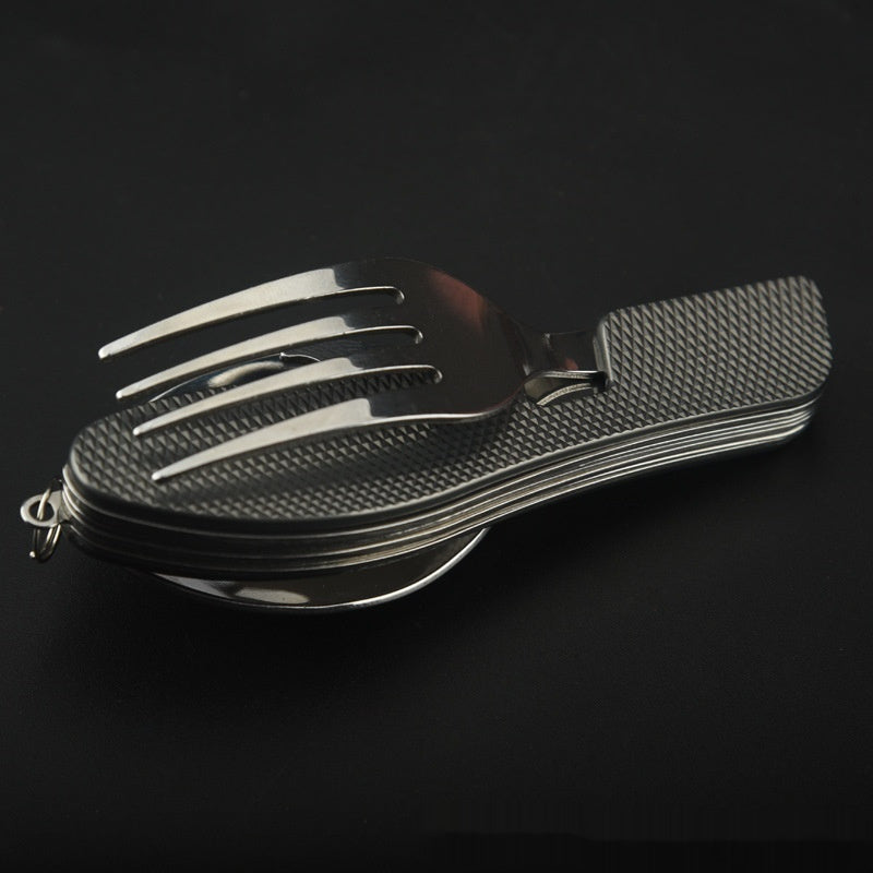 Portable All-in-One Camping Utensils for Effortless Outdoor Dining