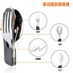 便携式多功能露营餐具，让户外用餐更轻松