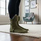 3D Knit Shark Attack Socks – Super Soft & Unique Winter Floor Socks "BEWARE OF THE SHARK BITE!"